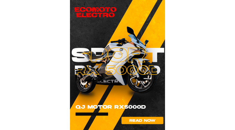 Обзор на электромотоцикл QJ MOTOR RX5000D
