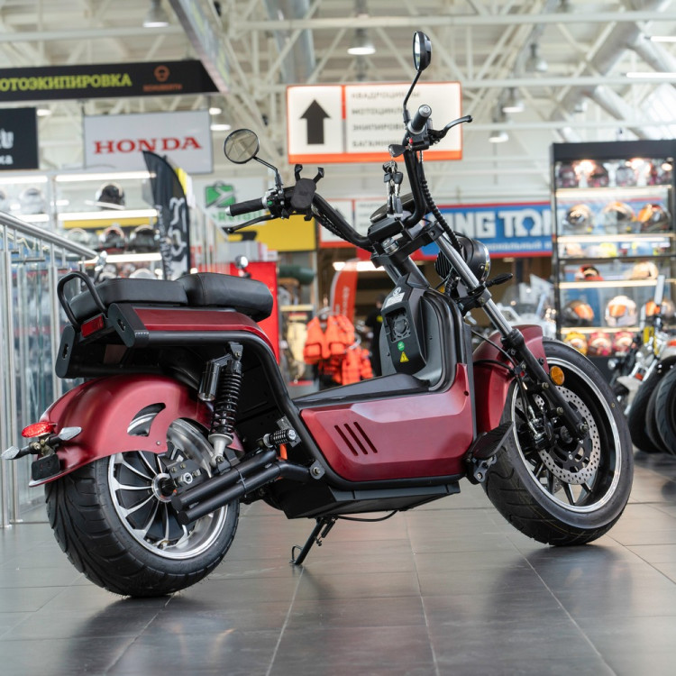 Электроскутер EcoMoto Premium Lion E3900W RED Edition