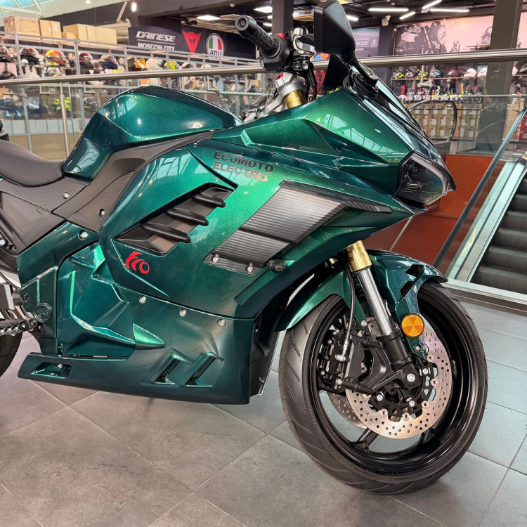 Электроспортбайк ECO Ducati Panigale S EMERALD 120Ah