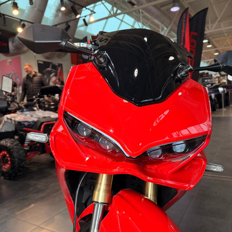 Электроспортбайк ECO Ducati Panigale RED 120Ah