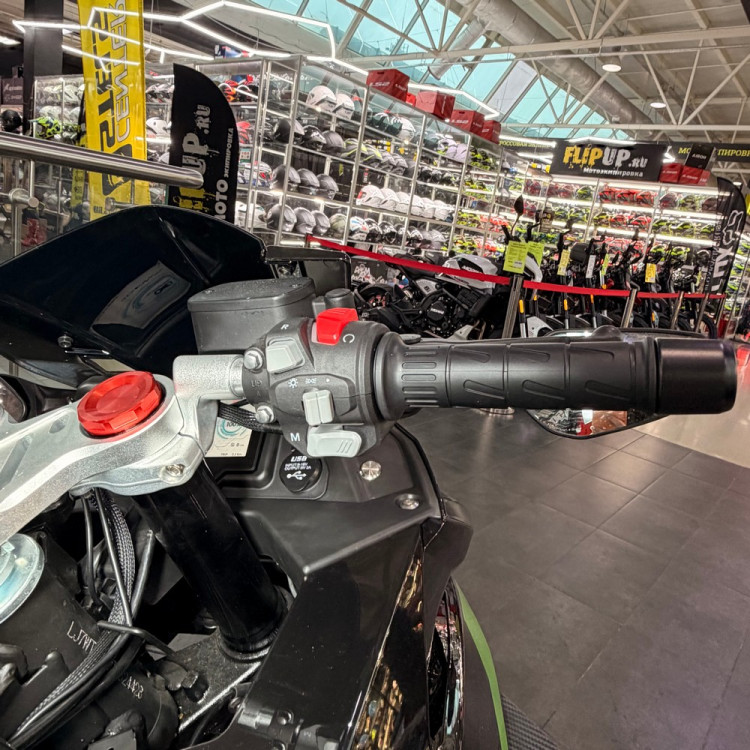 Электромотоцикл ECO Stalker Black/Green 160Ah