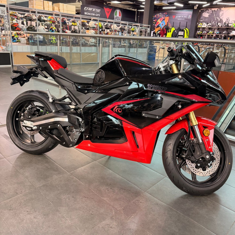 Электромотоцикл ECO Stalker Black/Red 160Ah
