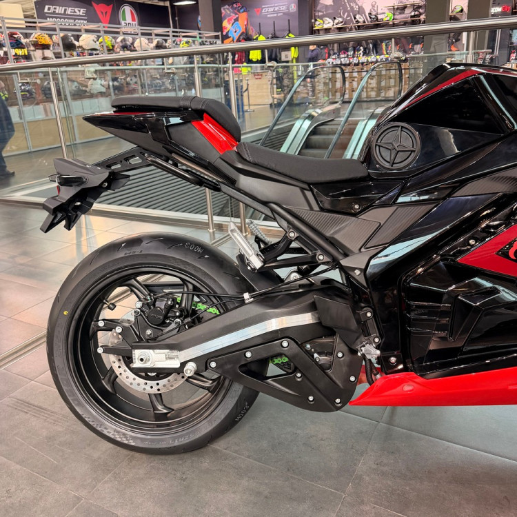 Электромотоцикл ECO Stalker Black/Red 160Ah