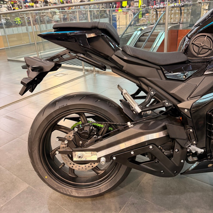 Электромотоцикл ECO Stalker Black/Blue 160Ah