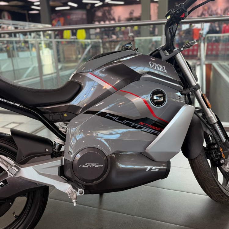 Электромотоцикл Super Soco Street Hunter Grey