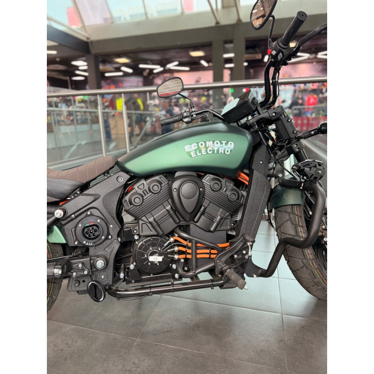 Электробайк ECO Harley Davidson Green