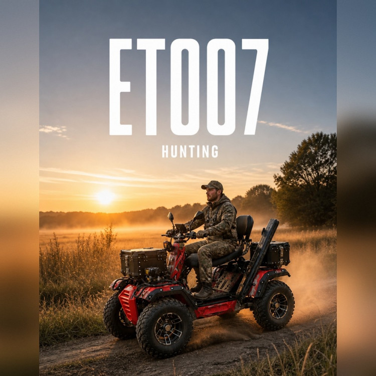 Внедорожный электроКвадроцикл ECO BTR 4x4 Turbo
