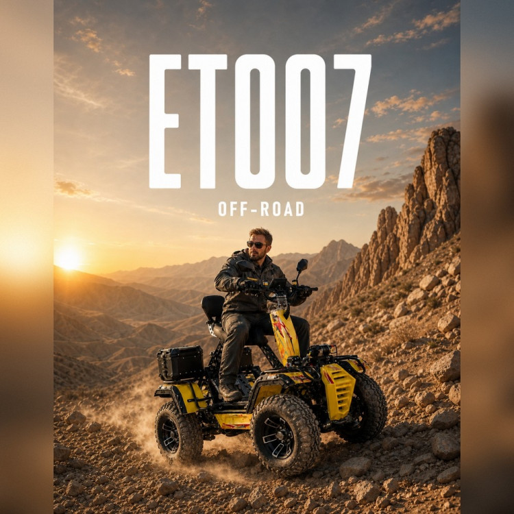 Внедорожный электроКвадроцикл ECO BTR 4x4 Turbo