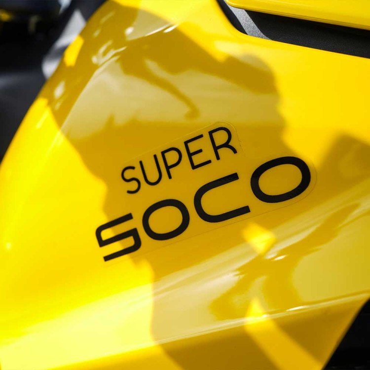 Super Soco TC MAX Yellow