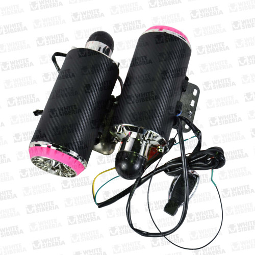 CITYCOCO Колонки с пультом (карбон)