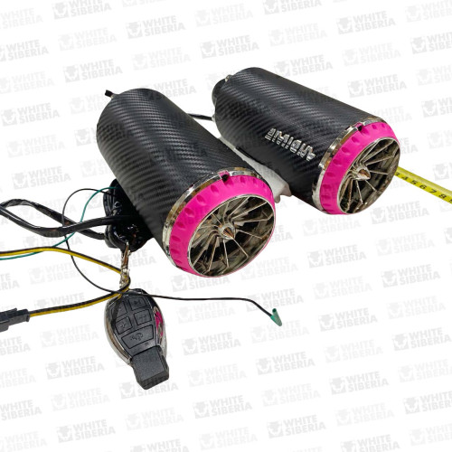 CITYCOCO Колонки с пультом (карбон)